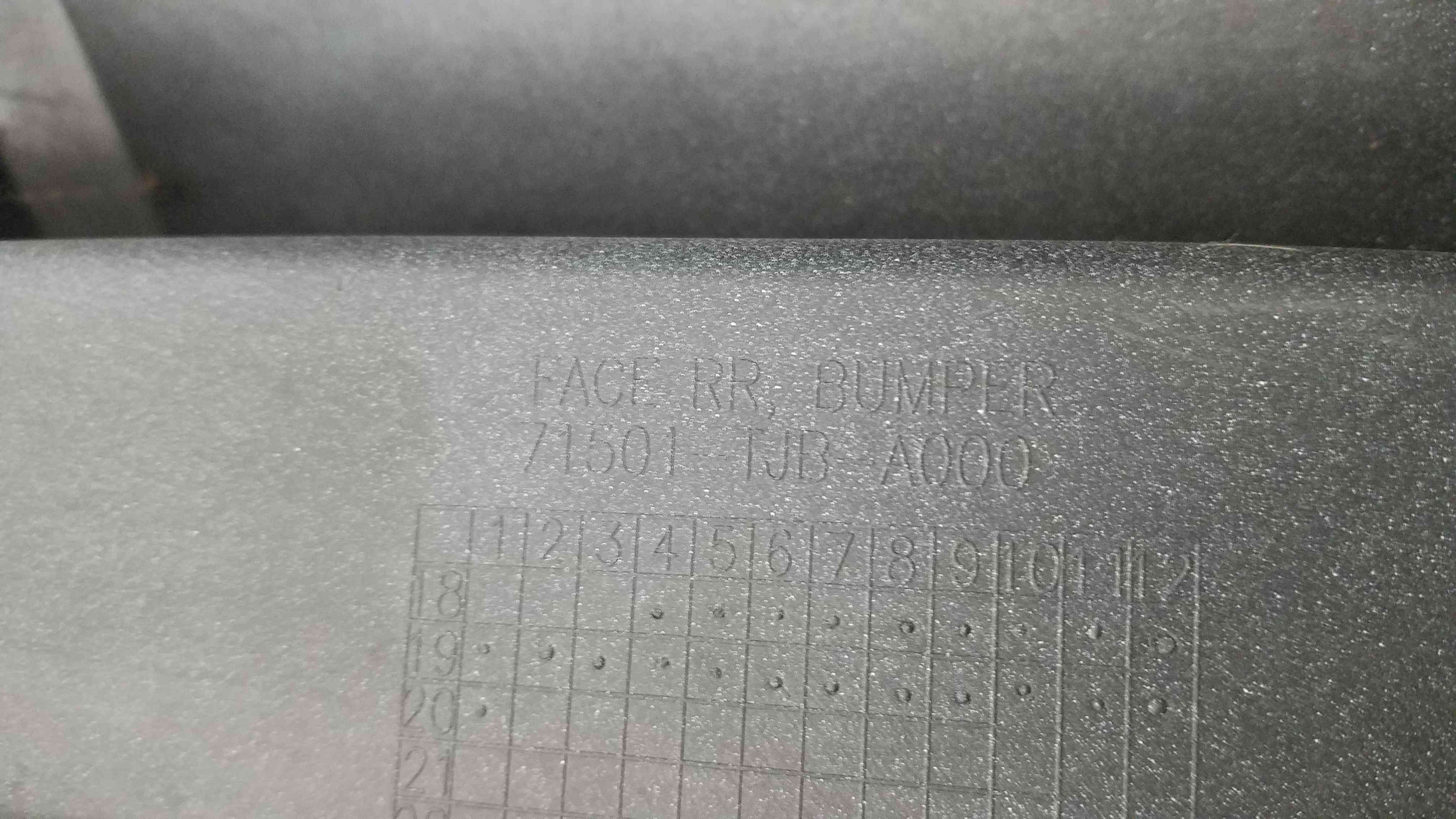 Бампер задній  Acura RDX 2021 2020 2019 2018 71501-TJB-A000